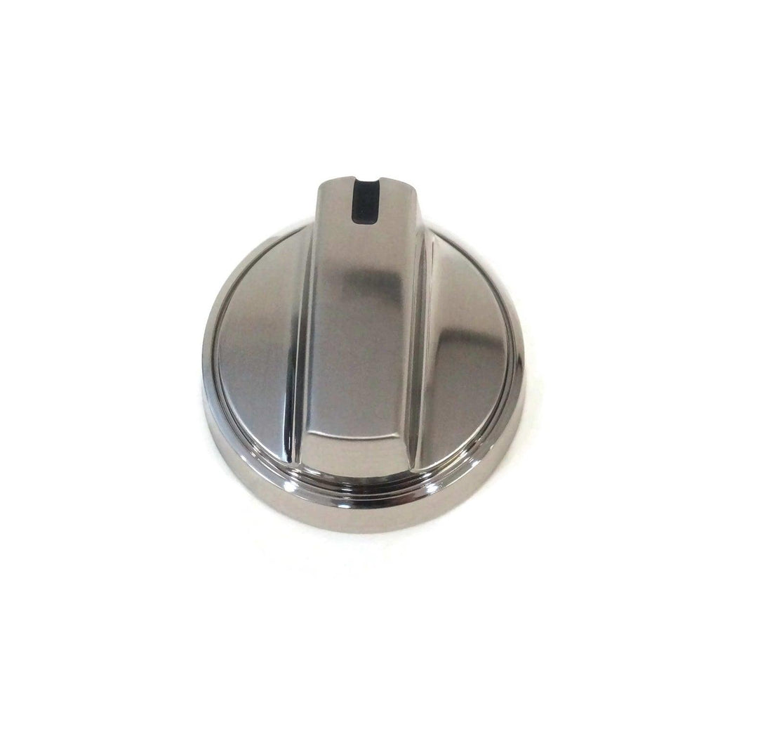 GE WB03X24965 Range Burner Knob Stainless Look