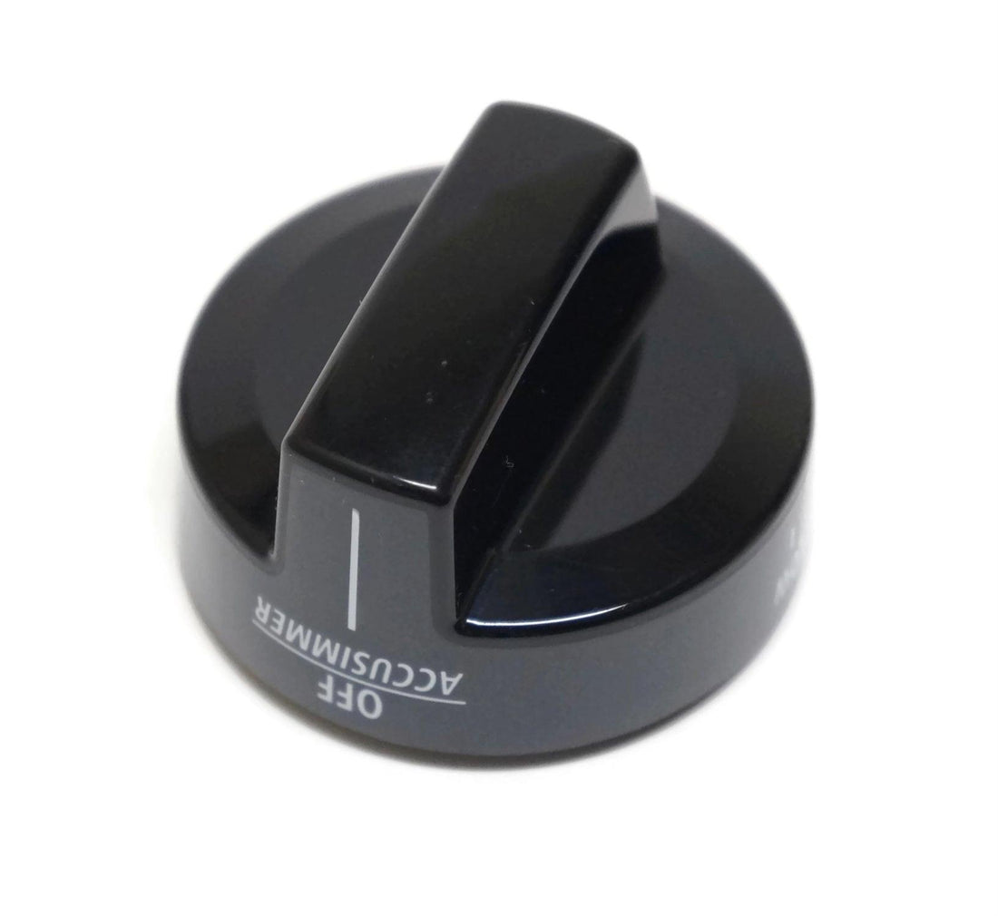 Whirlpool WPW10134131 Accusimmer Knob Black