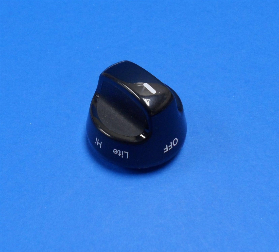 Whirlpool WPW10160374 Range Knob Black