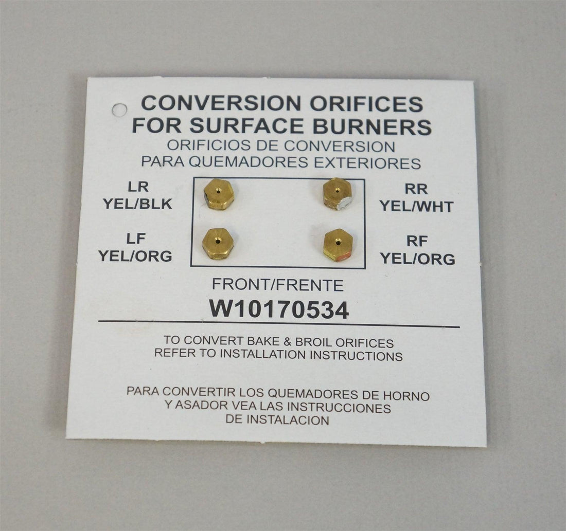 Whirlpool WPW10170534 Cooktop LP Conversion Kit